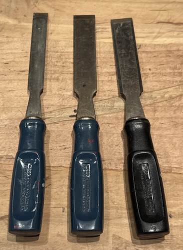 Vintage stanley wood chisel - vintage,