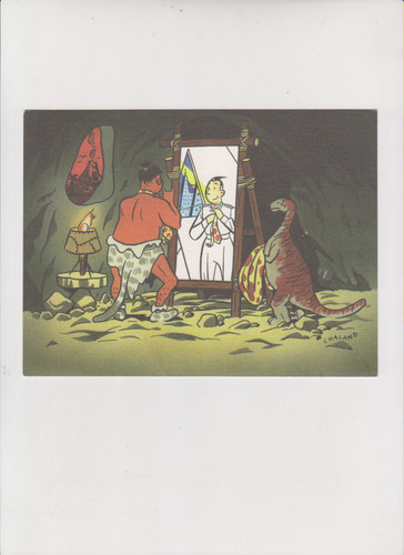 Chaland maxi carte postale - chaland, /