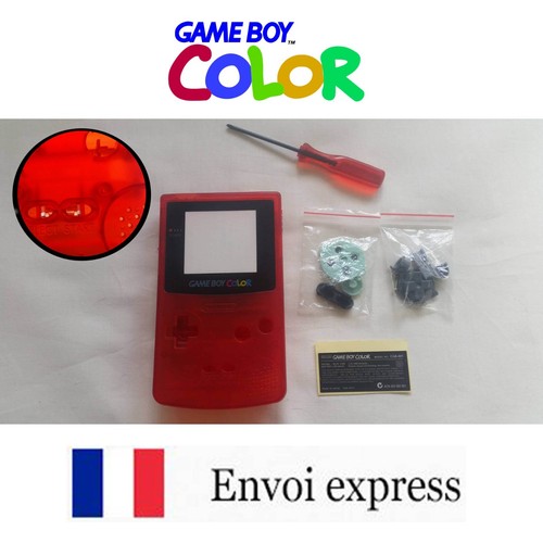 Coque game boy color rouge - boy,