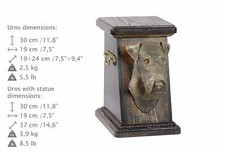 Fox Terrier, Urne, Bronze