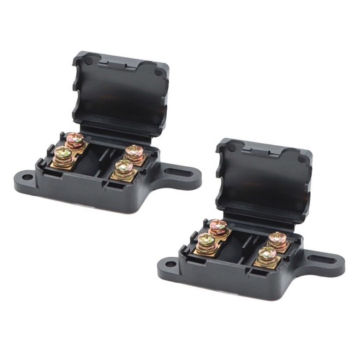 Coffret fusible double - , circuit