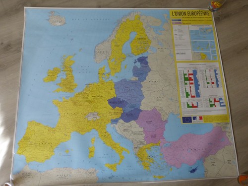 Carte scolaire murale union - ,