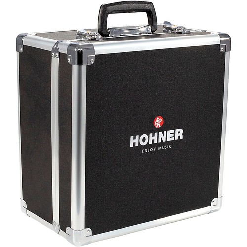 Hohner 10x accordion - accordion, case