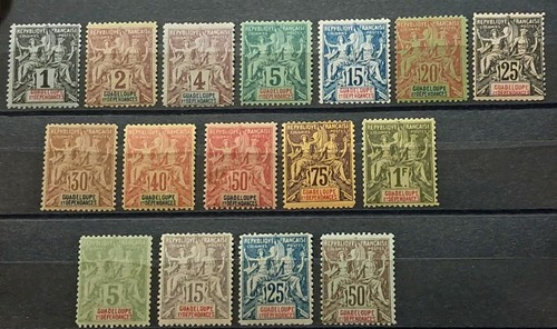 Guadeloupe faux fournier type - faux,