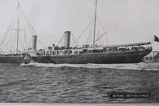 27371 PC Ostende Sortie De La Malle Navire AK DAMPFER Bateau Vers 1930