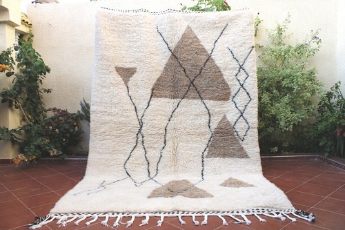 Tapis marocain fait - , main