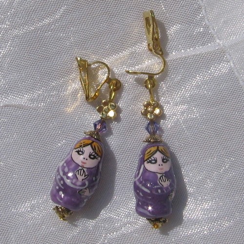 Clips boucles d oreilles - /,