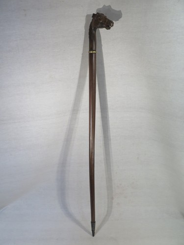 Antique pretty wooden cane - antique,