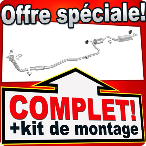 échappement pour ford fiesta - pour,
