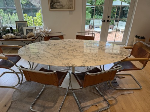 Knoll saarinen oval dining - saarinen,