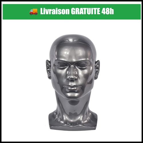 Tête mannequin homme - de,