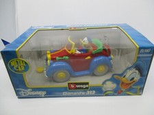 TA721 BURAGO 1/18 1:18 DISNEY CAR COLLECTION DONALD 313 REF 2601