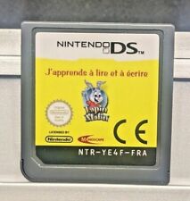 Lapin Malin j'apprends a lire et a écrire Nintendo DS Cartridge Only  FRENCH 