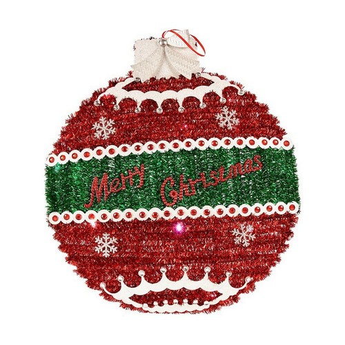 Boule noël krist blanc - de,