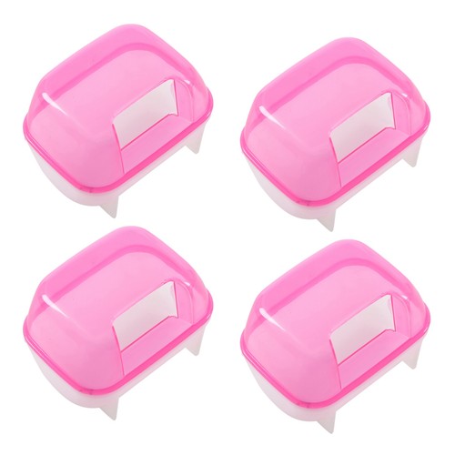 Rose blanc petits hamsters - rose,