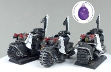 Warhammer 40k, Space Marine, Bike Motorcycle, Dark Angel Squad, Plasma Biker Ravenwing