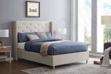 Lit 160x200 Cm En Tissu