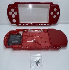 OEM PSP-2001 Chains of Olympus Limited Edition Red Console Housing Set w Screws