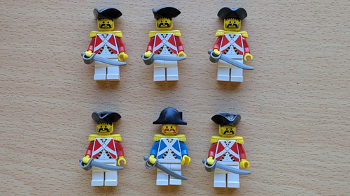 Figurines lego soldats garde - 5,