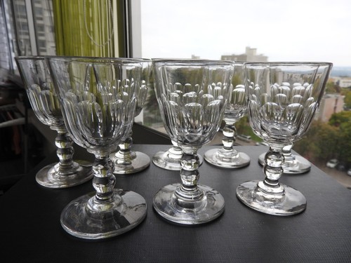 Anciens verres vin - 8,