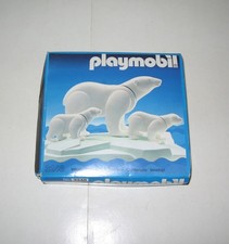 PLAYMOBIL POLAR BEAR #3248 MIB ORIGINAL PACKAGING POLAR BEARS POLAR BEARS WILDLIFE VINTAGE 1985