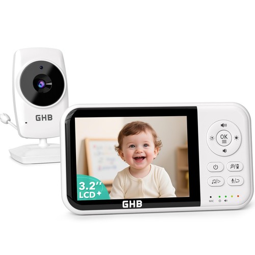 Ghb babyphone caméra - caméra, 3,2"