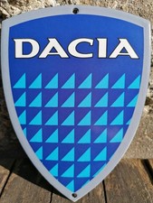 Plaque émaillée DACIA enamel