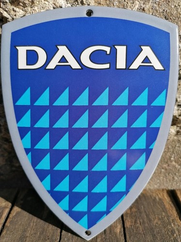 Plaque émaillée dacia enamel - émaillée,