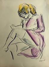 A. Dignimont  - La lecture -