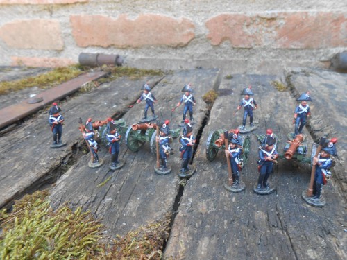 Diorama lot soldat - de, plomb