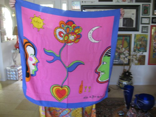 Huge niki saint phalle silk - huge,