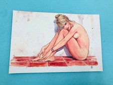 CARTE POSTALE 15X10 MILO MANARA PIN UP 