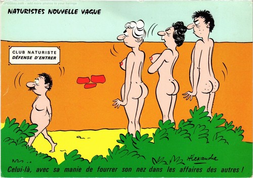 Cpm naturists naturiste humor - naturiste,