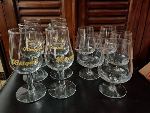 Lot verres cognac 6 - ,,