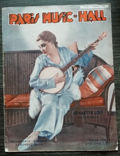 Magazine 100 paris music hall - magazine, music-hall