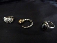 LOT DE 3 BAGUES ORIGINALES