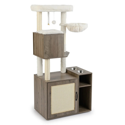 Arbre chat avec meuble - chat,