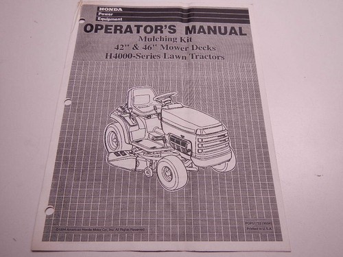 1994 honda power - 1994, equipment