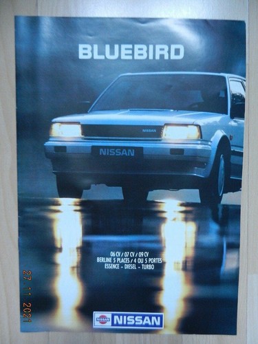 Catalogue nissan bluebird - nissan,