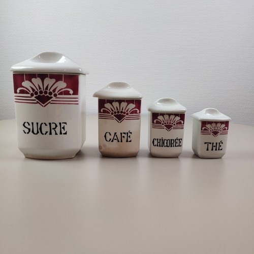 Pots épices décor - À,