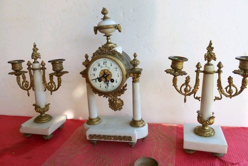 Pendule portique louis xvi - xvi,