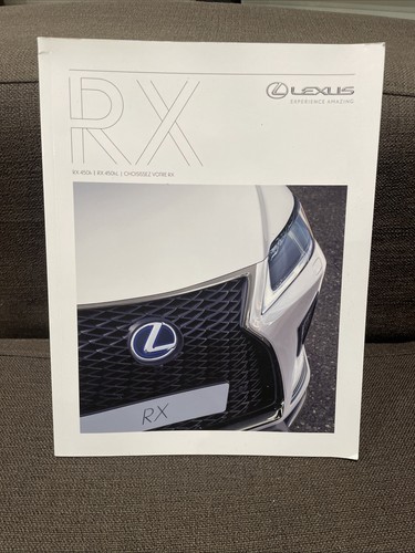 Catalogue brochure lexus - catalogue, rx