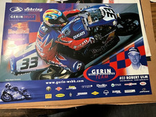 Ducati 916R Red Bull Gerlin WSBK Robert Ulm  Poster Approx  595mm x 420mm