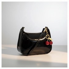 Mini sac baguette noir