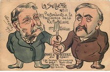 POLITICAL SATIRICAL CARTOON (original drawing) LA CELLETTE N°21/100