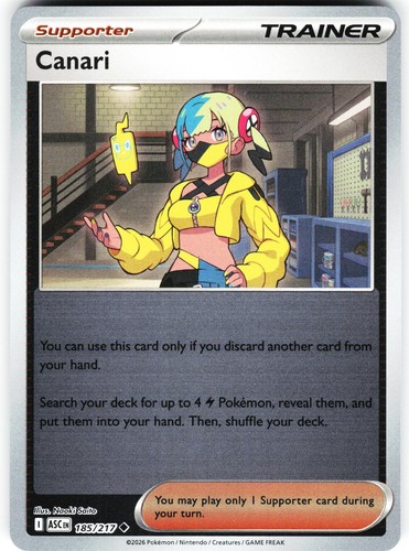 Canari 185 217 - reverse, holo