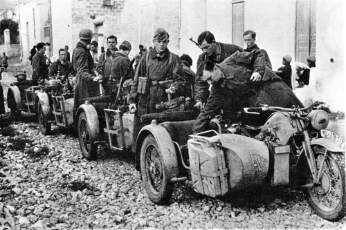 Ww2 side cars allemands - -, side-cars