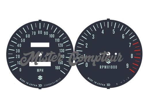 Paire fonds compteur - paire,