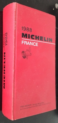 1988 guide michelin france - 1988-,