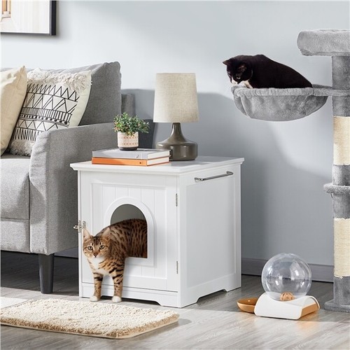 Maison toilette chat niche - maison,